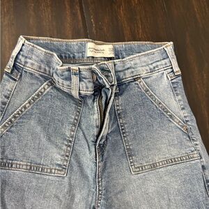 Abercrombie & Fitch High Rise Blue Jeans
